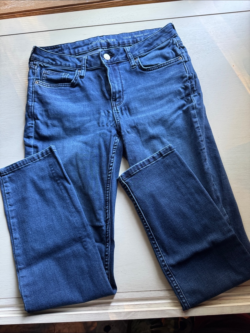 Calvin Klein Jeans Skinny in Blue Denim